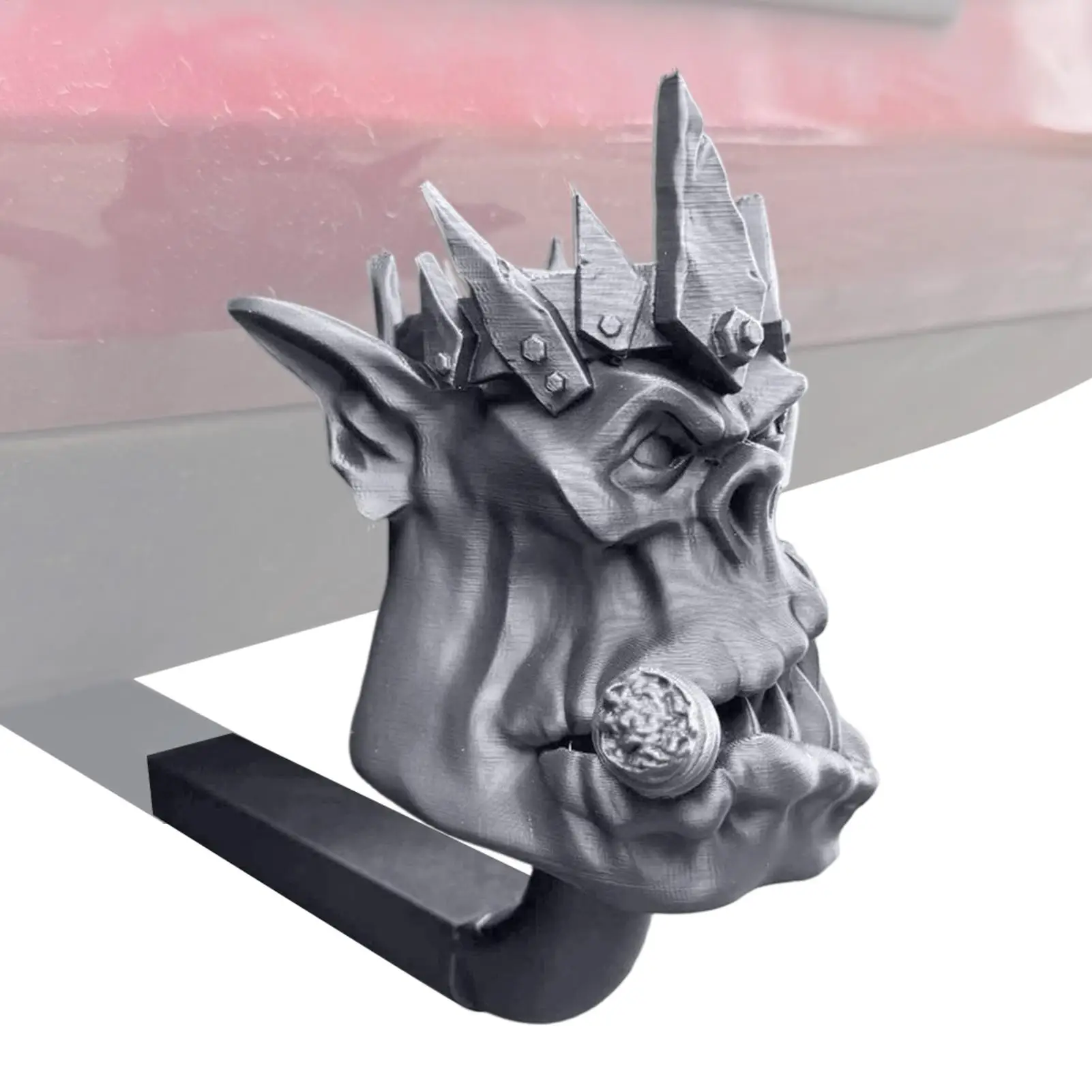 

Для прицепа, сцепного устройства для тяжелых условий эксплуатации, забавный крючок с 3D принтом, в форме орков, прицепного устройства для прицепа, приемник для автофургона, трактора, внедорожника, задней двери