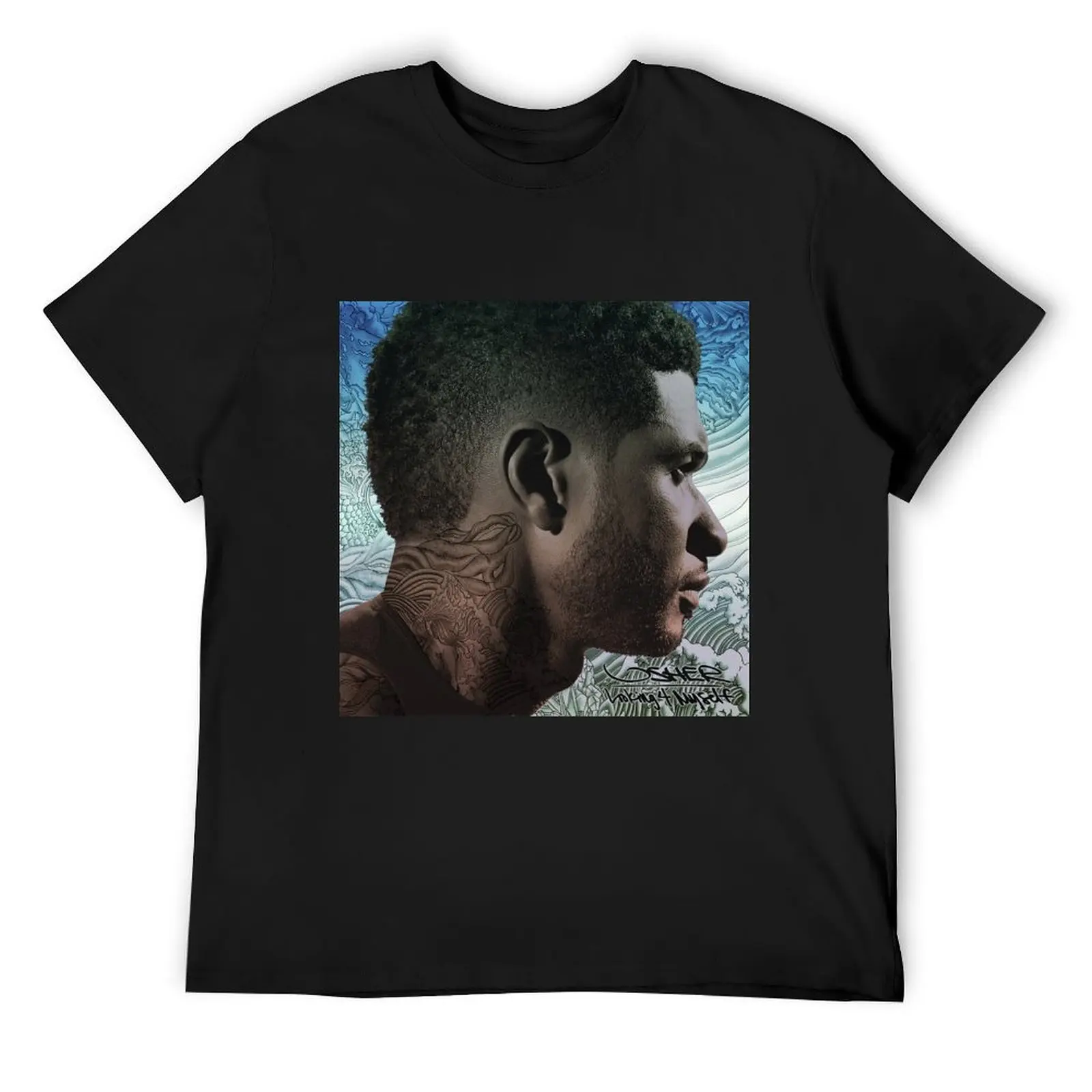 

Футболки Myself Usher Looking 4, футболки с рисунком баскетбола и рисунком, персонализированные наряды для мужчин