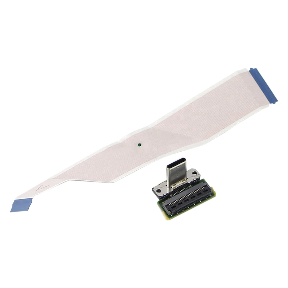 For Switch Dock Replacement C Charging Port PCB Board with Flex Cable Connector Ribbon Cable