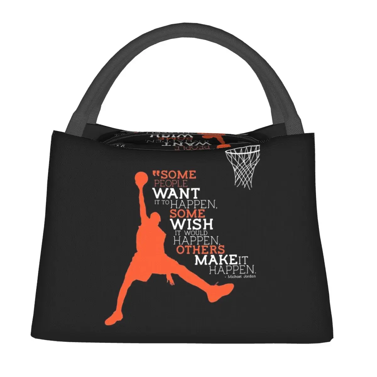 

Термосумка для обедов Basketball Dream Art для женщин и детей, герметичная, с термоизоляцией, для еды