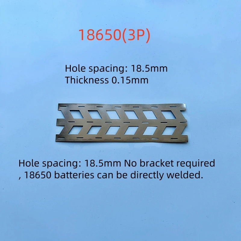 Hole Spacing18.5mm  Nickel Strip Lithium Battery Nickel Strips For 18650 Battery Pack 2P/3P/4P Spot Welding Nickel Belt