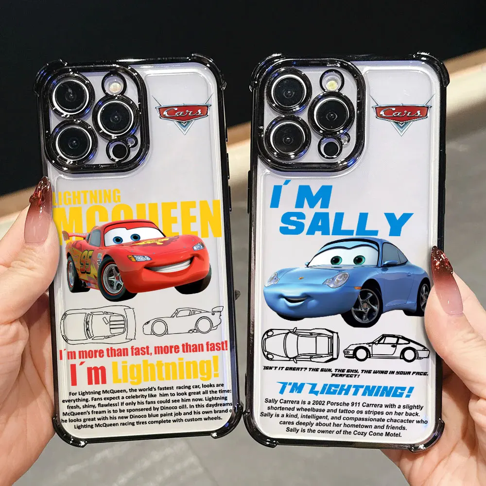 Mcqueen Lightning Sally Shockproof Case For iPhone 17E 17 16