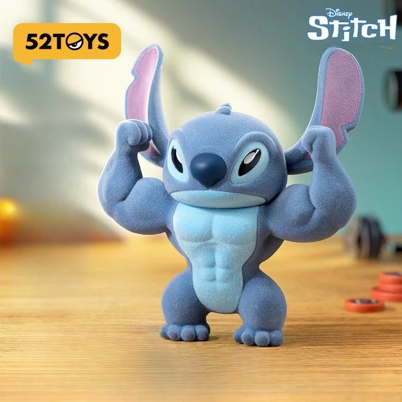 

52TOYS Anime Stitch So Cute Series Flocking Action Figure Cartoon Collection Model Kid Toy Holiday Gift Ornaments ACG Goods