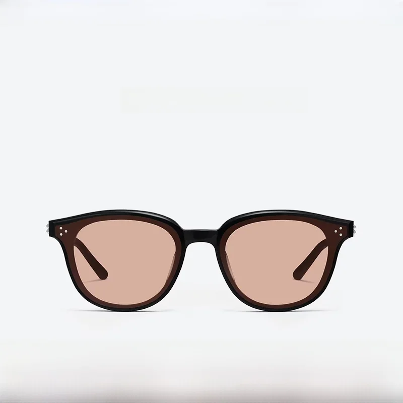 

EVELYN MONSTER2025 New GM DEAN Retro Personali Light Color Sunglasses UV Protection Ele round Face Suitable All G