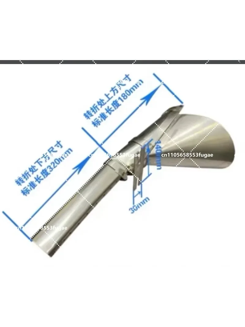 Vertical Packaging Machine Shaper Accessories, Stainless Steel Bag Maker, Three-Sided Back Seal