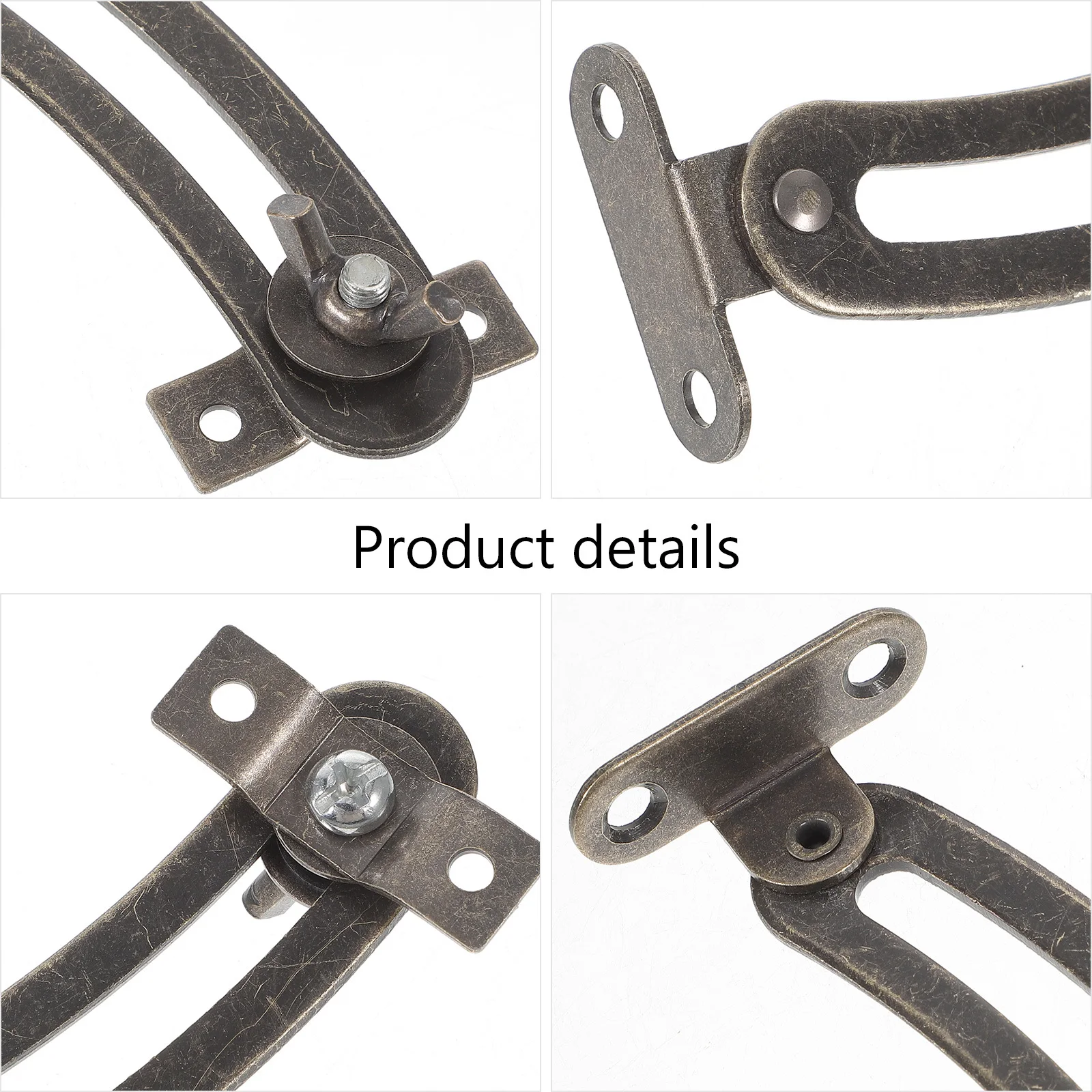 

4Pcs Cabinet Lift and Up Hinges Soft Close Door Lid Support for Cupboard Kitchen Wardrobe Slow Close Lift and Up Hinges
