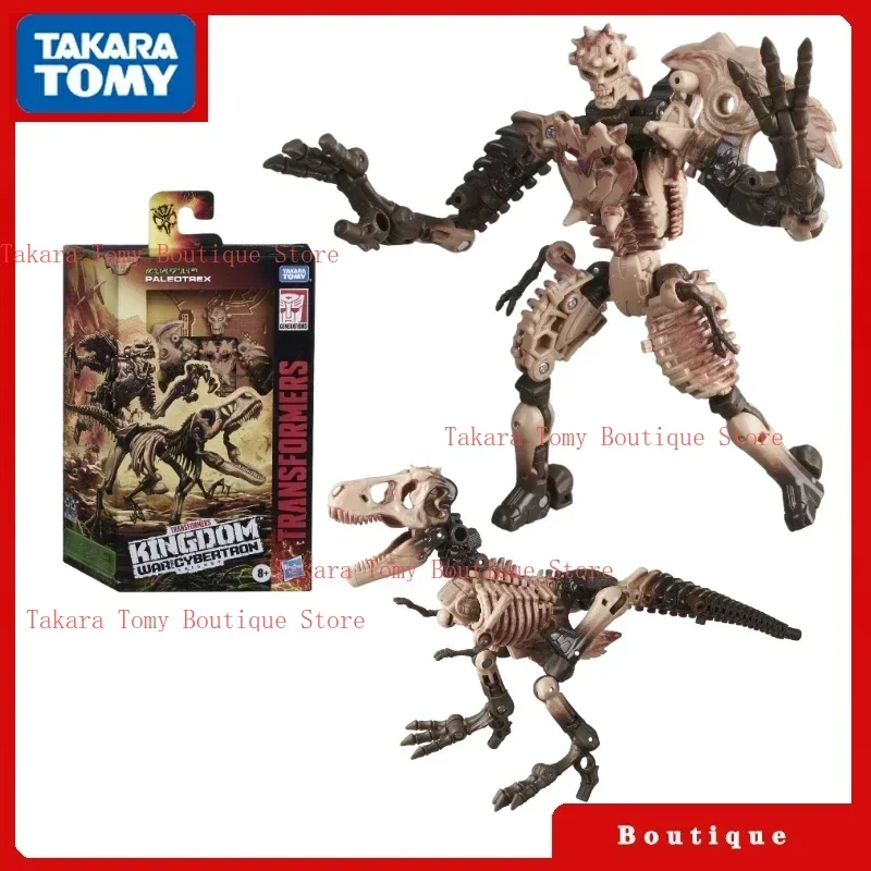 In Stock Transformers Toys War for Cybertron Trilogy:Kingdom WFC-K7 Paleotrex Action Figures Collectible Gifts Classic Hobbies