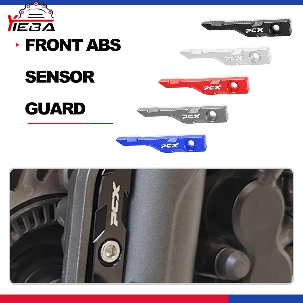 

Для HONDA PCX 125 PCX160 2021 2022 аксессуары для мотоциклов ABS датчик защита передних колес датчик крышка протектор