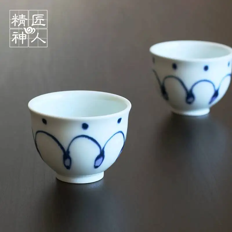 

In Stock [Single Piece] Japanese Imported Arita Ware Raku Ceramic Tea Master Kung Fu Small Cup