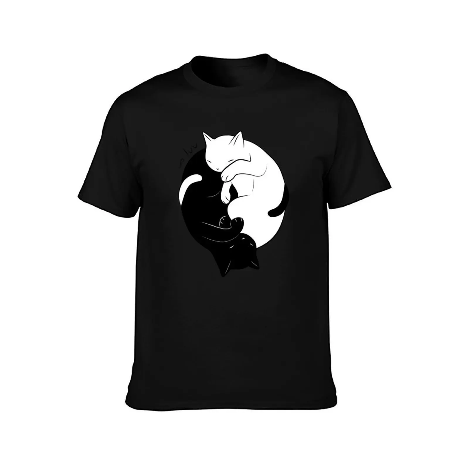Eternal Cat Love T-Shirt Work Comfort for Men T-Shirt