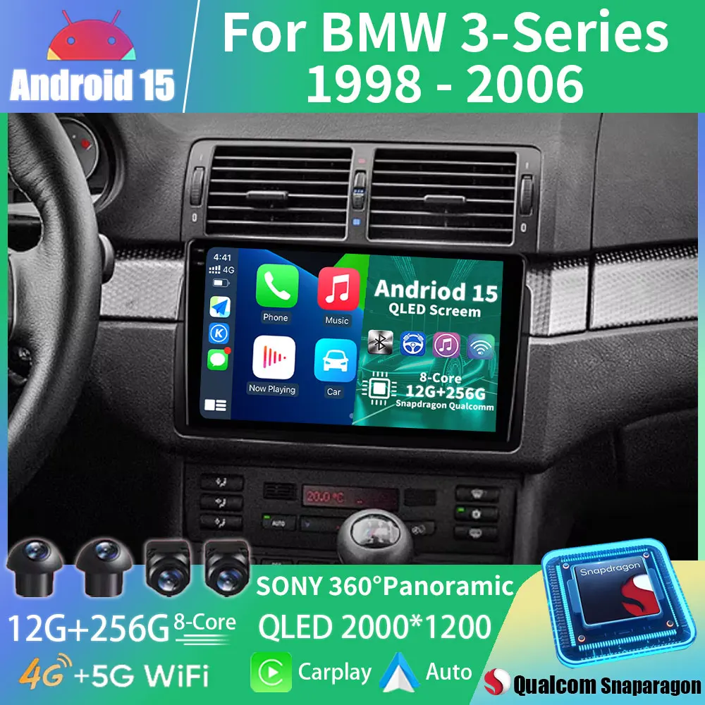 Android 15 Car Radi…