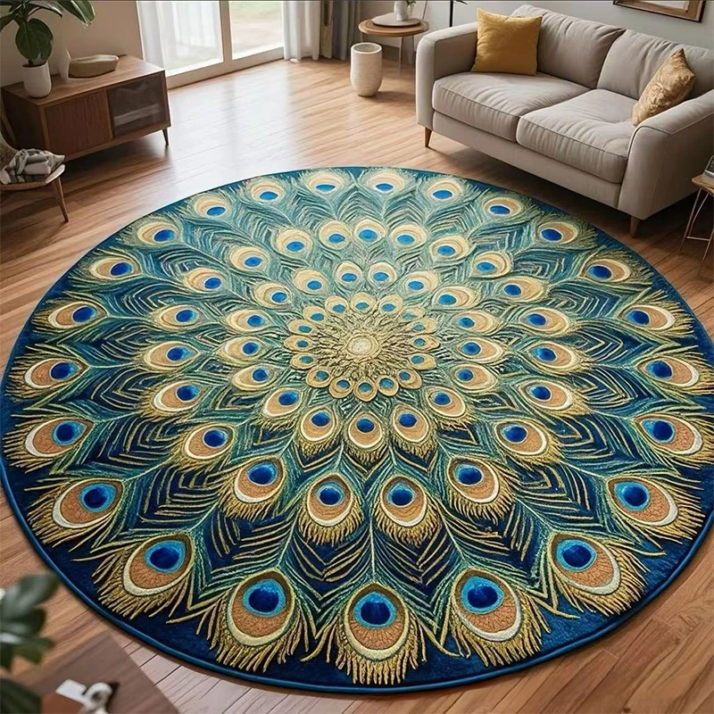 سجادة عباد الشمس ثلاثية الأبعاد ماصة غير قابلة للانزلاق سجادة أرضية لغرفة المعيشة وطاولة الشاي وغرفة النوم بجانب السرير ديكور المنزل