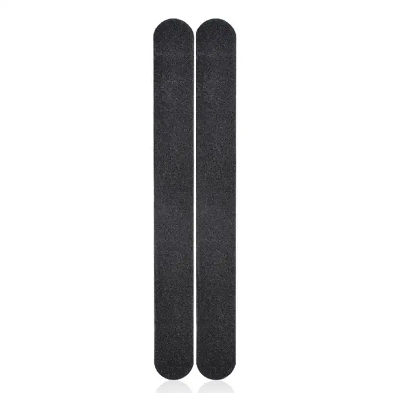 100/180-grain nail file black professional reusable emery board nail tool suitable for acrylic nails nail buffer file