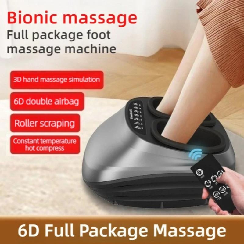 

Full Coverage Foot Massage Machine Professional Bionic Heating Electric Airbag Foot Massager Comfortable Massage Equipment