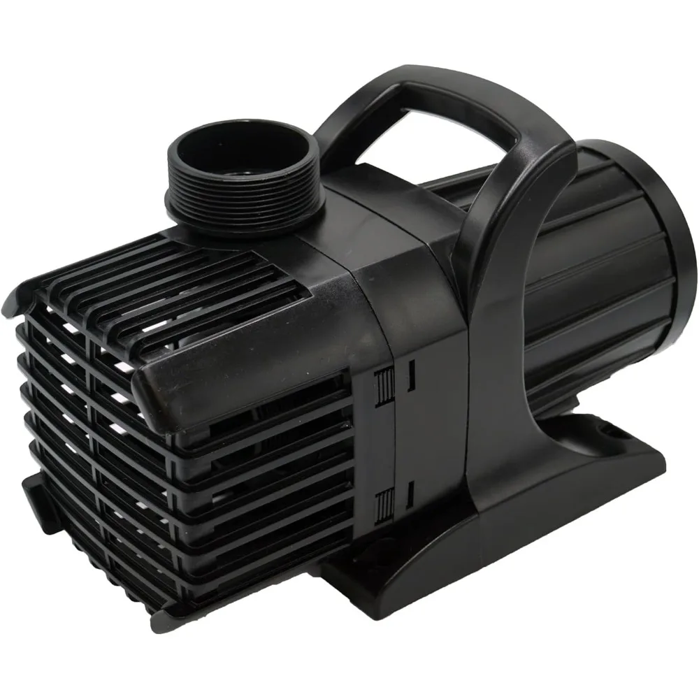 

Погружной водяной насос Anjon Monsoon, насос для пруда мощностью 2000 галлонов в час со шнуром питания 30 футов, максимальная высота головки 16 футов, сверхтихий фонтанный насос 144 Вт