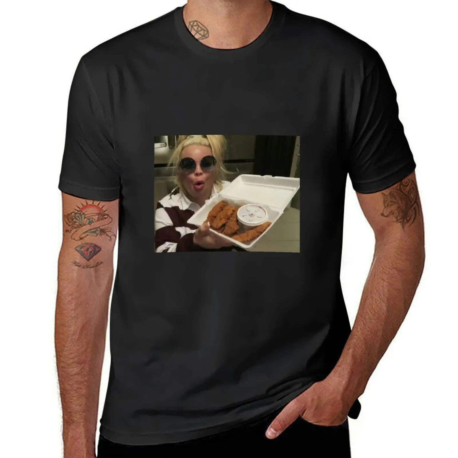 

trishaaa T-Shirt vintage clothes Short sleeve tee black t-shirts for men
