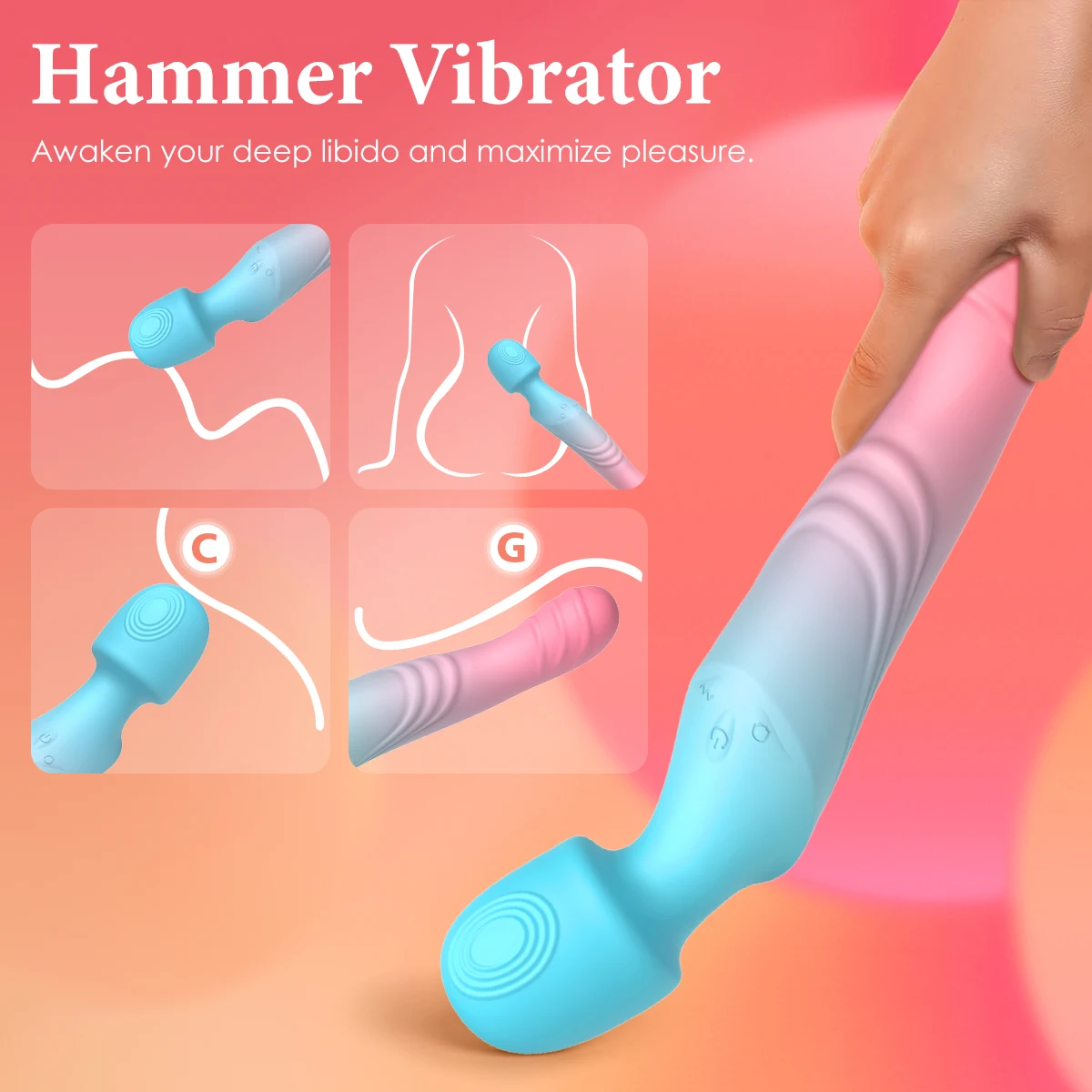 Powerful AV Vibrator for Women G Spot Dildos Magic Wand Clitoris Stimulator Female Vagina Massager Adults Sex Toys for Woman - Image 4