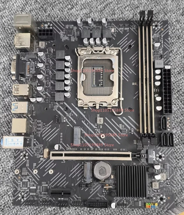 

For Intel H610M4 D4 Main Board, Support 12th/13th Generation CPU