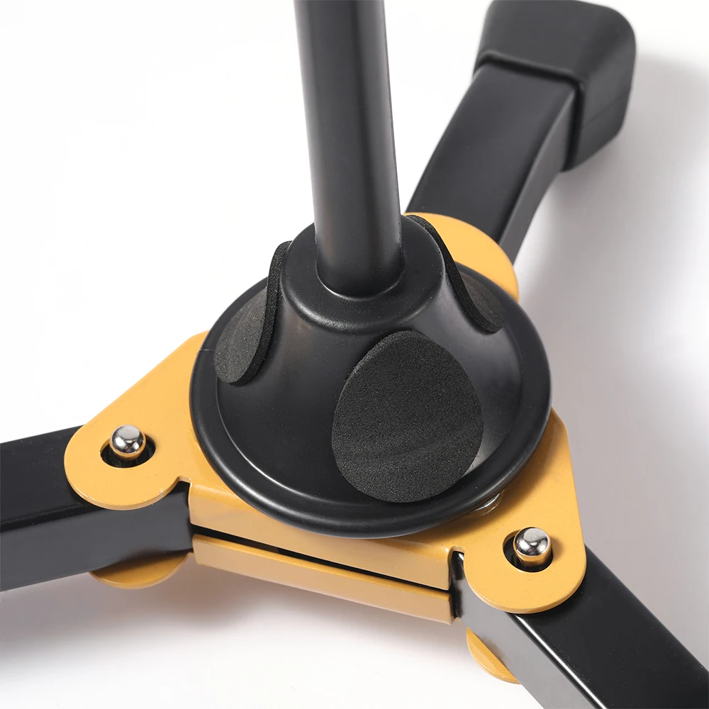 Portable Foldable Tripod Stand Non-slip Wind Instrument Accessories suitable for Holder Clarinet Trumpet Flute Oboe Saxophone
