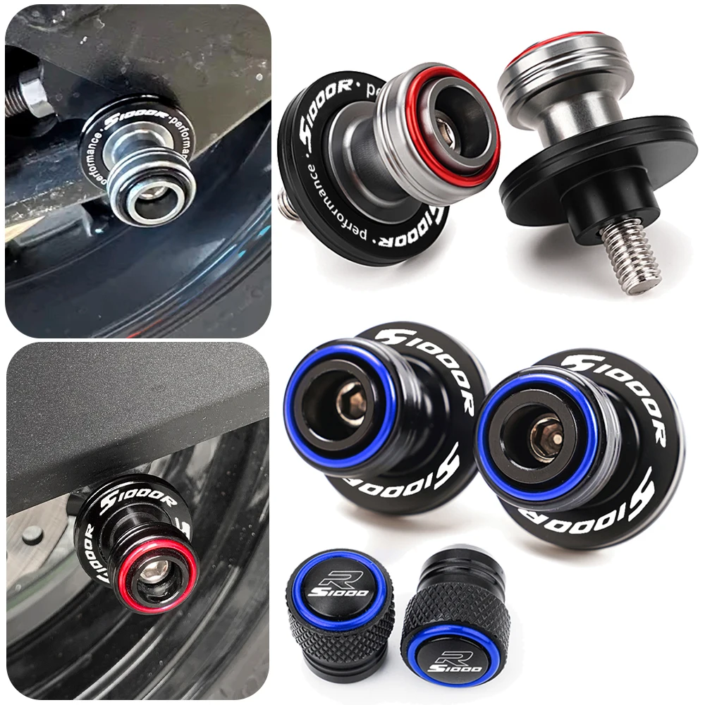 

Logo For BMW S1000R S1000RR 2009-2023 2024 2025 S1000 R RR Motorcycle Accessories Swingarm Spools Slider Stand Screws M8 Bolts