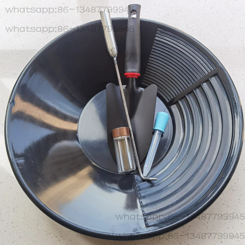 

Большая 38 см ручная рукоятка, утолщенная раковина, уличная золотая шахтная песка, золотое сито для стирки, полный набор инструментов