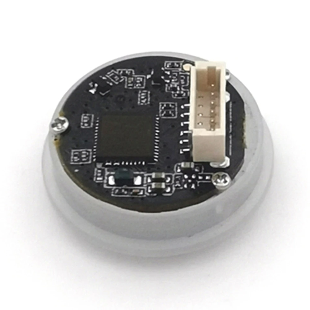 Bloqueo de huellas dactilares GM861S interfaz UART/USB 1D/2D código de barras código QR módulo lector de código de barras blanco verde LED