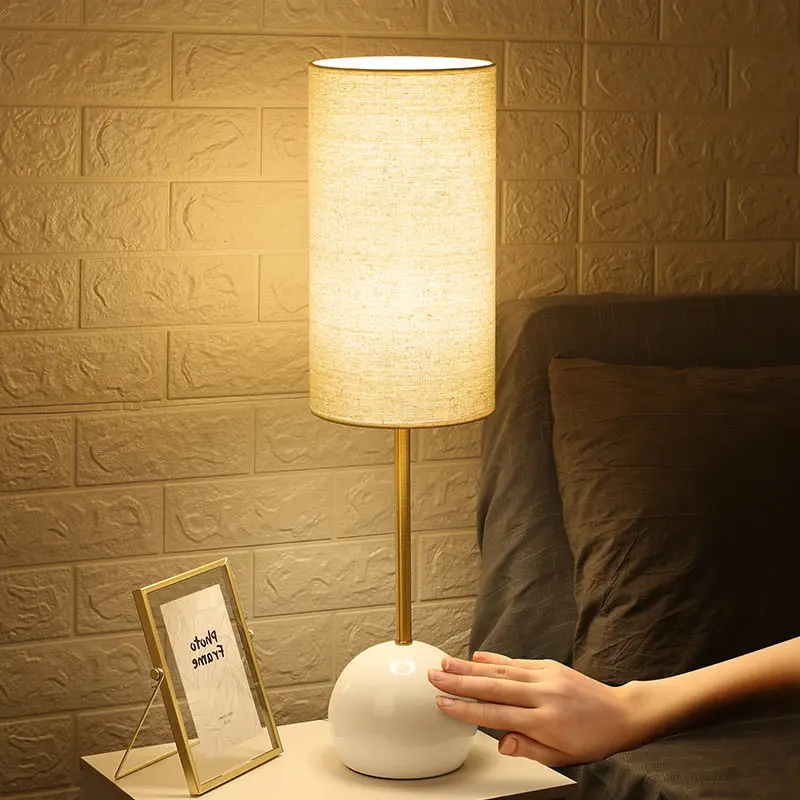 APRIL Modern Touch Dimming Table Lamp LED Creative Simple Personality Bedside Desk Light for Home Living Room Bedroom