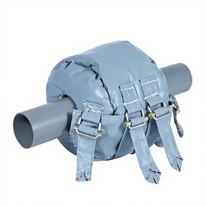 High-Temperature Resistant Equipment Insulation Flange Protective Sleeve Steam Pipe Wrapping Cloth Detachable Valve Check