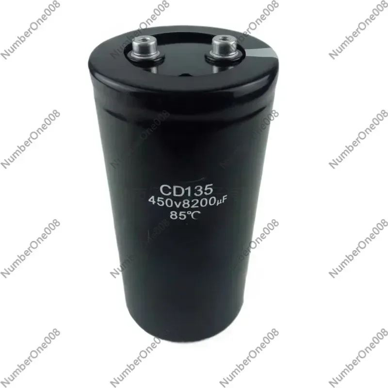 

CD135/CD136/CD138 400V-450V 8200uF Inverter Capacitor, High Voltage Snap-in Aluminum Electrolytic Industrial Grade for VFD Power