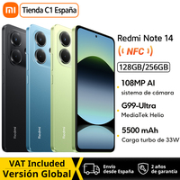 Global version Redmi Note 14 helium G99-Ultra 128GB/256GB camera AI 108MP AMOLED screen 6.67 ''120Hz 5500mAh 33W NFC