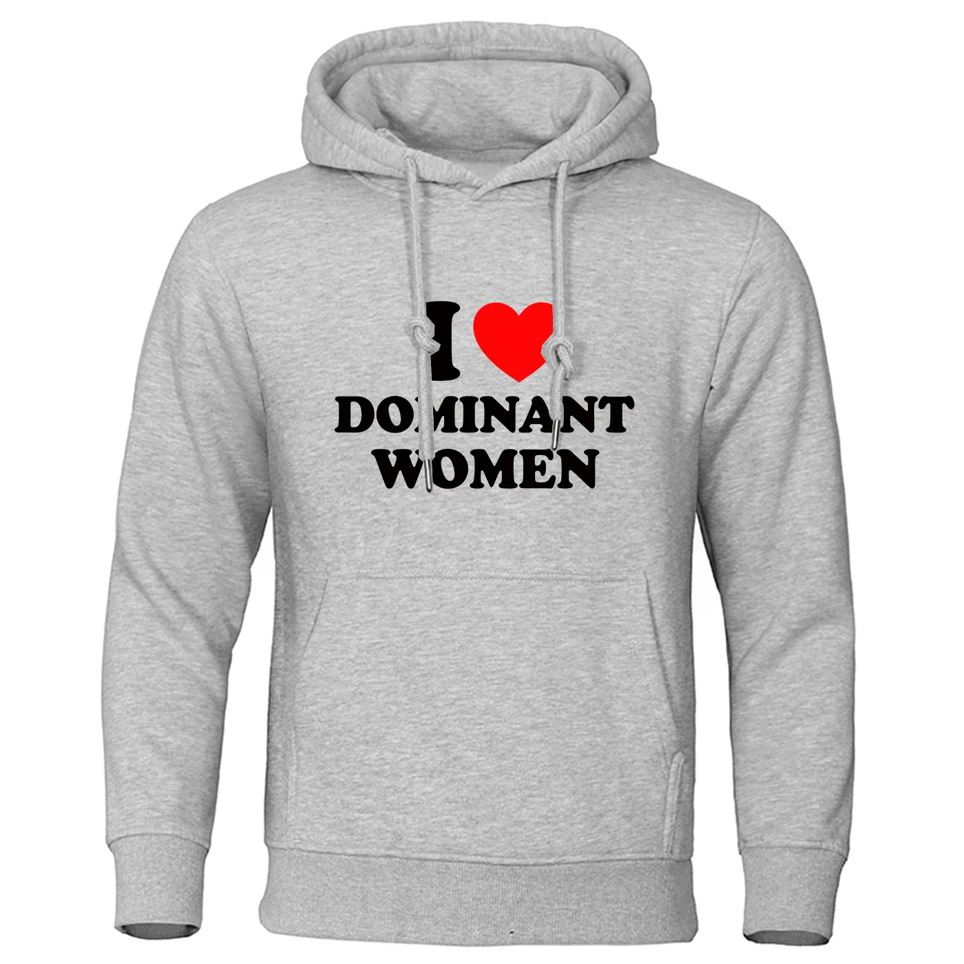 I Love Dominant Women Graphic Men Hoodies Spring Autumn Casual Hoodie Fashion Sweatshirts Jogging Sportswear