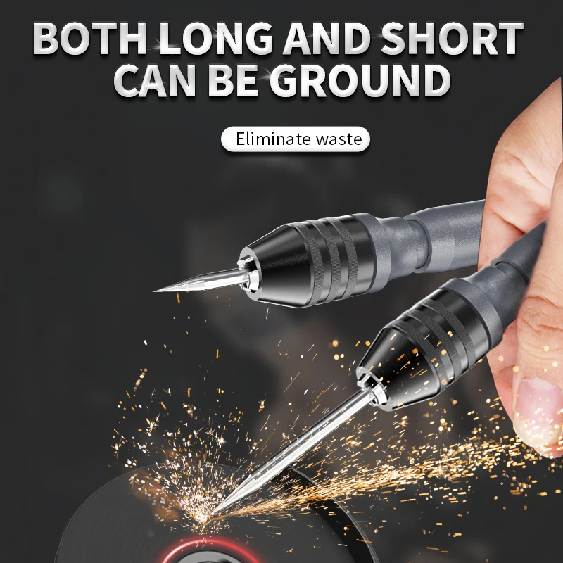 Uchwyt na igły wolframowe, ostrzałka do elektrod wolframowych, spawanie łukowe argonem, zacisk do szlifowania igieł wolframowych, maksymalna średnica 6 mm