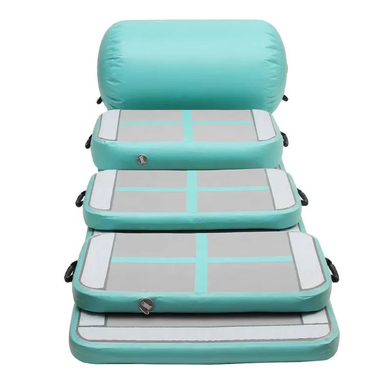 8m/40 Feet Inflatable Tumble Airtrack, Pro Gymnastics Air Floor Track, Durable Material Tumbling Mat for Professional Training