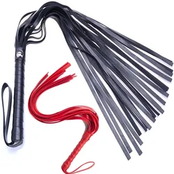 48cm PU Leather Whip With Lashing Handle