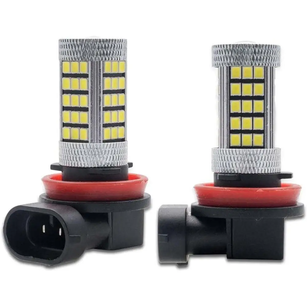 12V 80W Fit for various models: H8/H11 compatible vehicles 2x H8/H11 Fog Light Bulbs