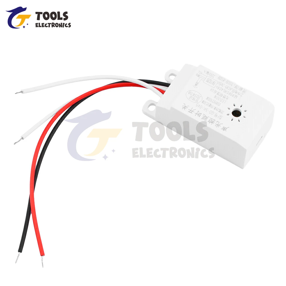 

160V-220V built-in sound and light control switch Ceiling light sound and light control delay switch
