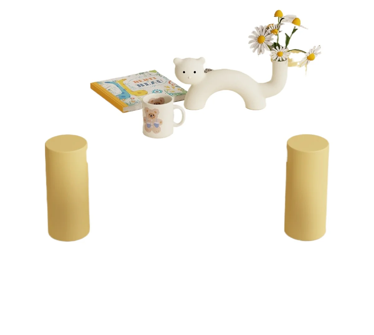 

Cream wind bedroom children's table living room small apartment tea table household small desk boys and girls study table