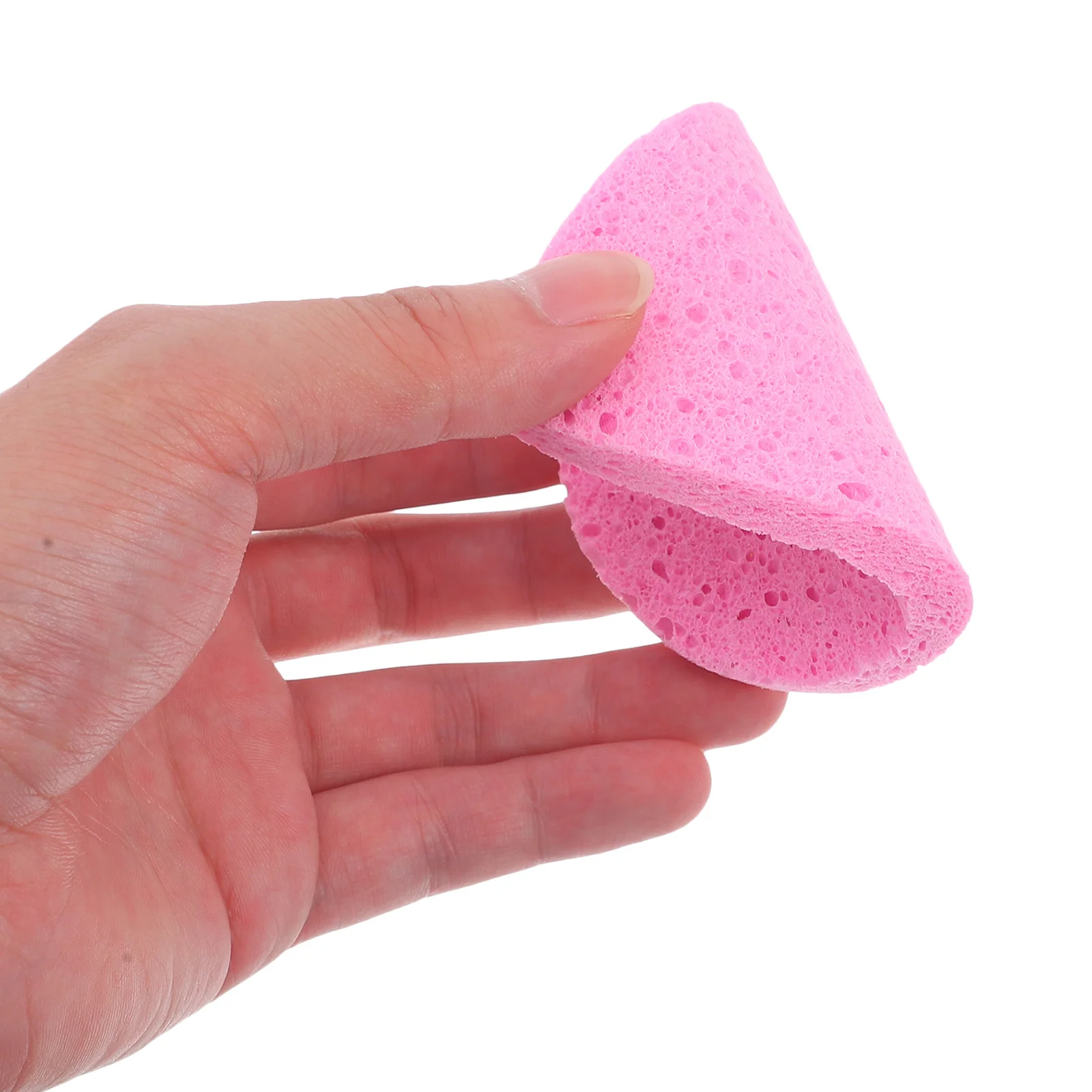 Esponjas exfoliantes compactas multiusos, depuradores faciales hidratantes para el cuidado de la piel, esponja exfoliante, 10 Uds.