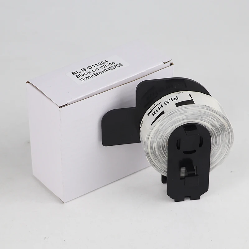 1-10 Rolls DK 11204 DK11204 1204 Compatible fro Brother Thermal Labels 17mm x 54mm QL-570 580 700 800 820NWB QL-1050 1060N 1100 view 6