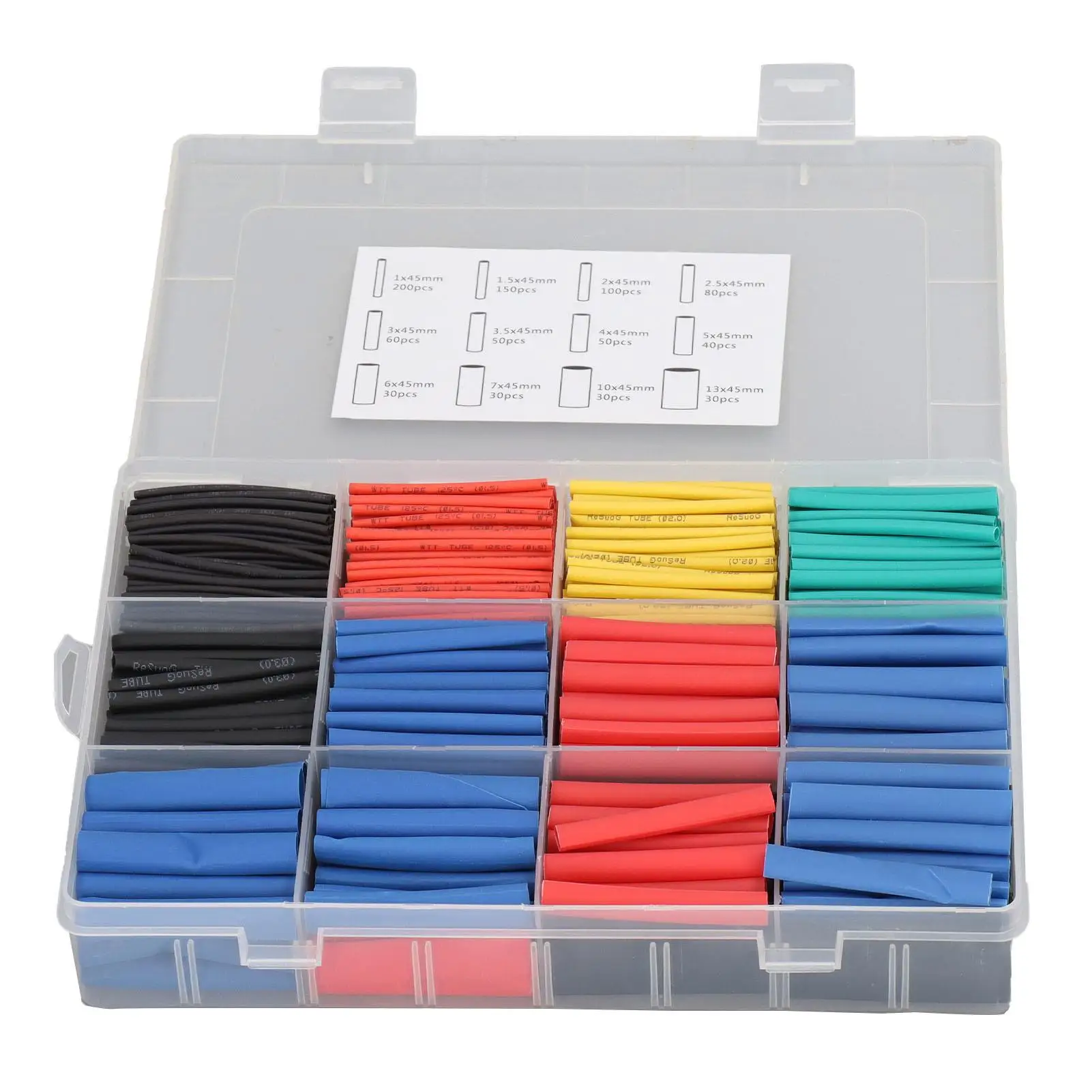 

Втулки для термоусадочных трубок 2:1 — огнестойкие, гибкие ремонтные кабели черного, желтого, синего, зеленого и красного цвета