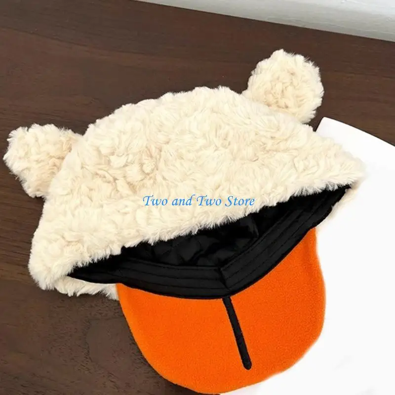 Hx6f comodo cappello a motivi per cani a motivi per clima per clima freddo per bambini