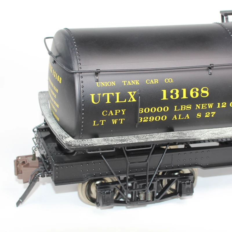 BACHMANN 1/22 G-type Simulation Oil Tank Car Train Model Rail Car Black Collection Gift Model Toy