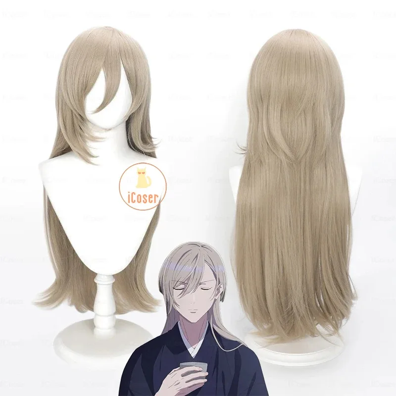 Anime My Happy Marriage Kiyoka Kudou Cosplay Wig Light Blond Long Hair Purple Hair Rope Miyo Saimori Halloween Party Women Men