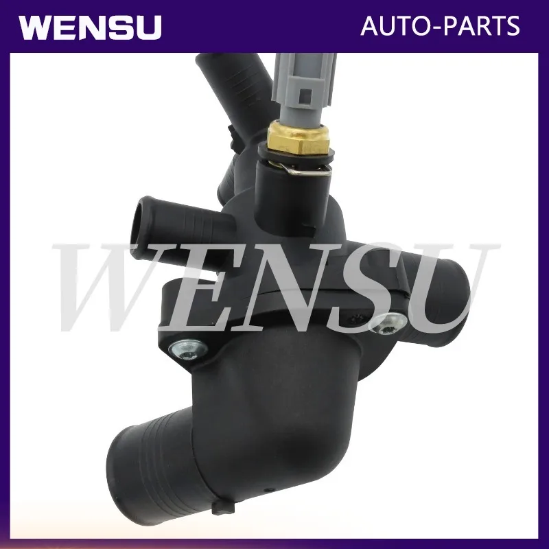 BK3Q8A586AB 1731782 BK3Q8A586AA Thermostat Housing With Sensor For Land Rover Defender Ford Ranger Transit MK7 MK8 2.2 TDCI RWD