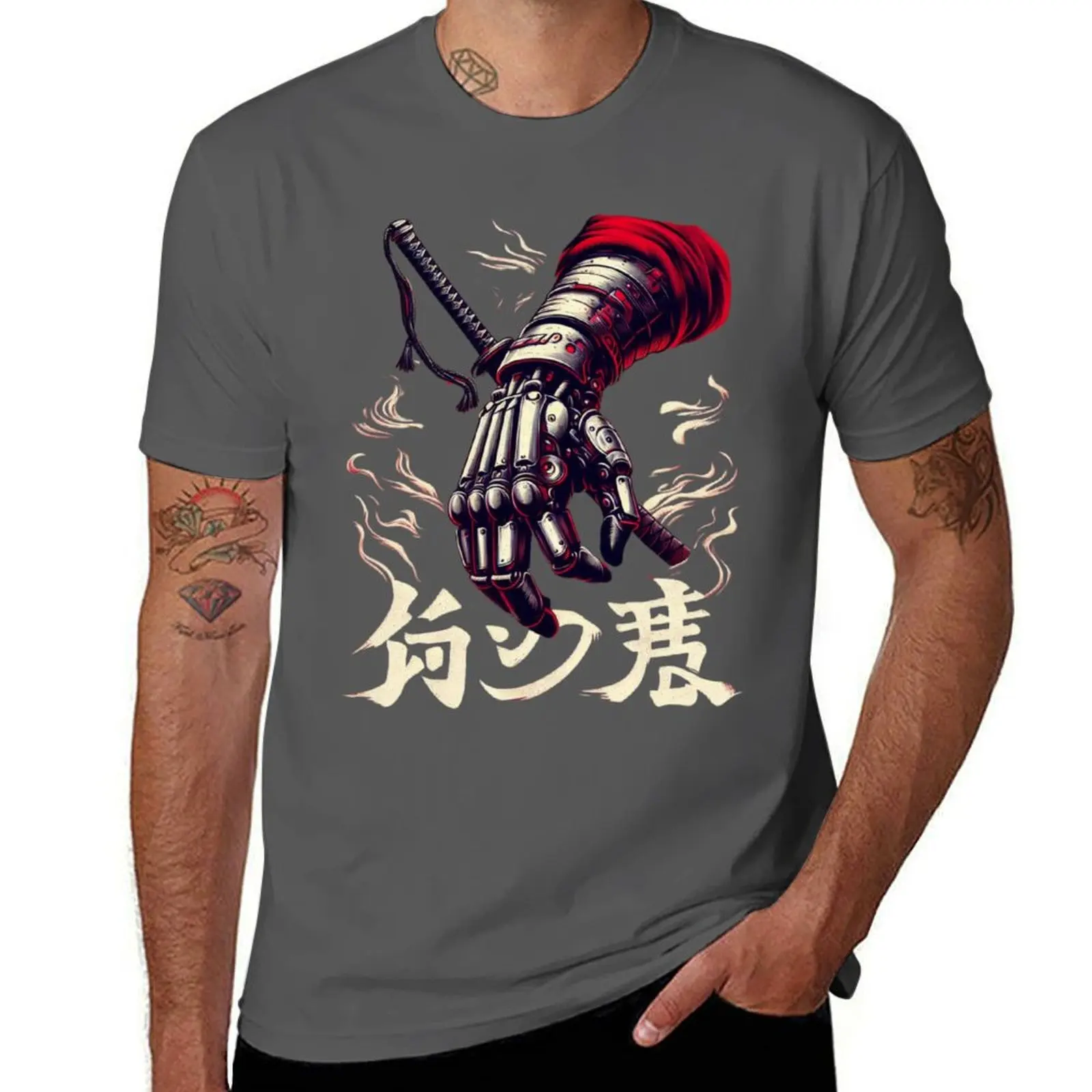 

sekiro art arm prosthetic T-Shirt Casual Fashion Print Tee Top
