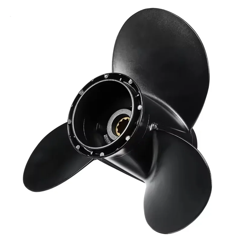 

НОВИНКА-для Suzuki 20-30HP 58100-96420-019 10 1/4 X 11 подвесной гребной винт для лодки 10 шлицевых зубьев R вращение 3 лопасти черный
