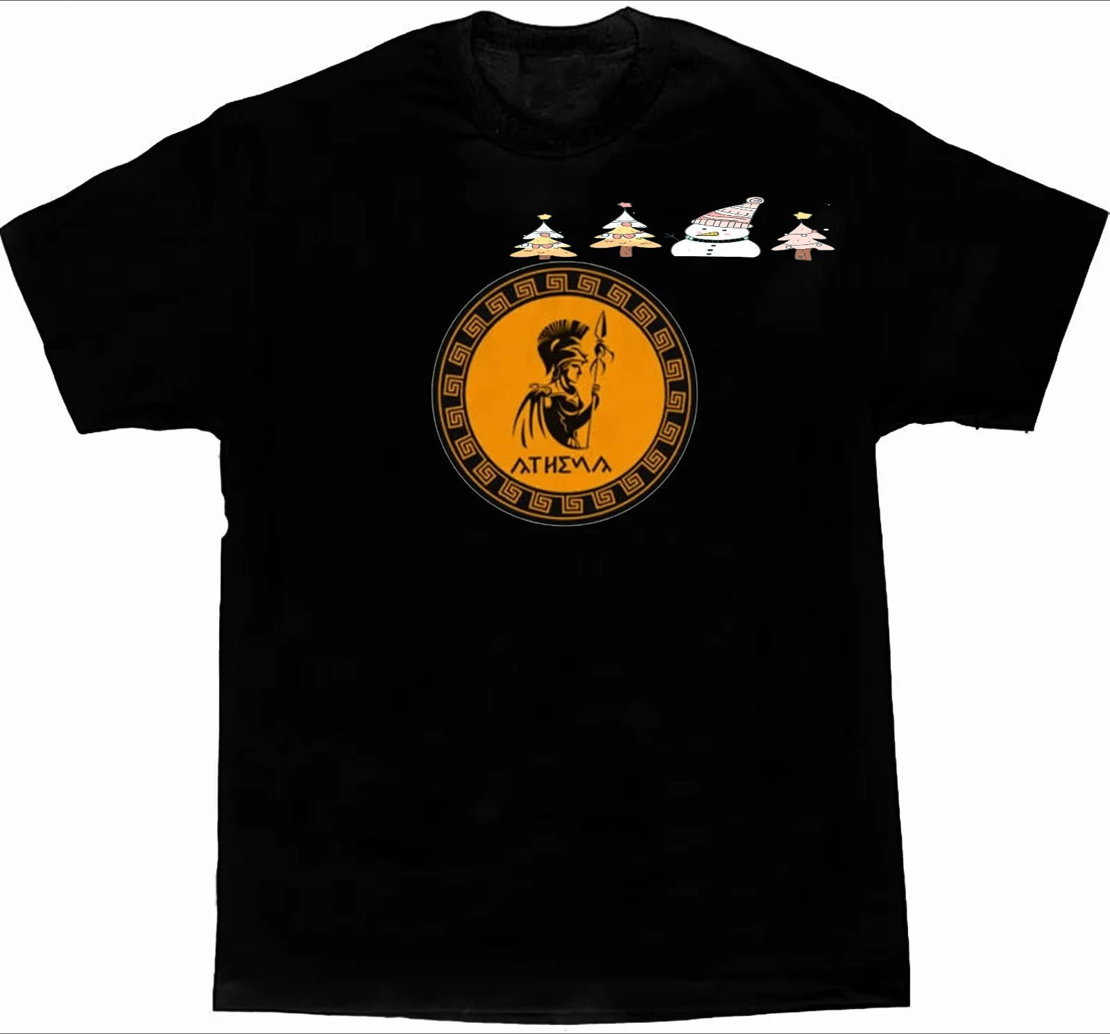 Athena- Goddess of Wisdom and War. Ancient Greek Mythology T-Shirt. Summer Cotton Short Sleeve O-Neck Mens T Shirt New S-3XL