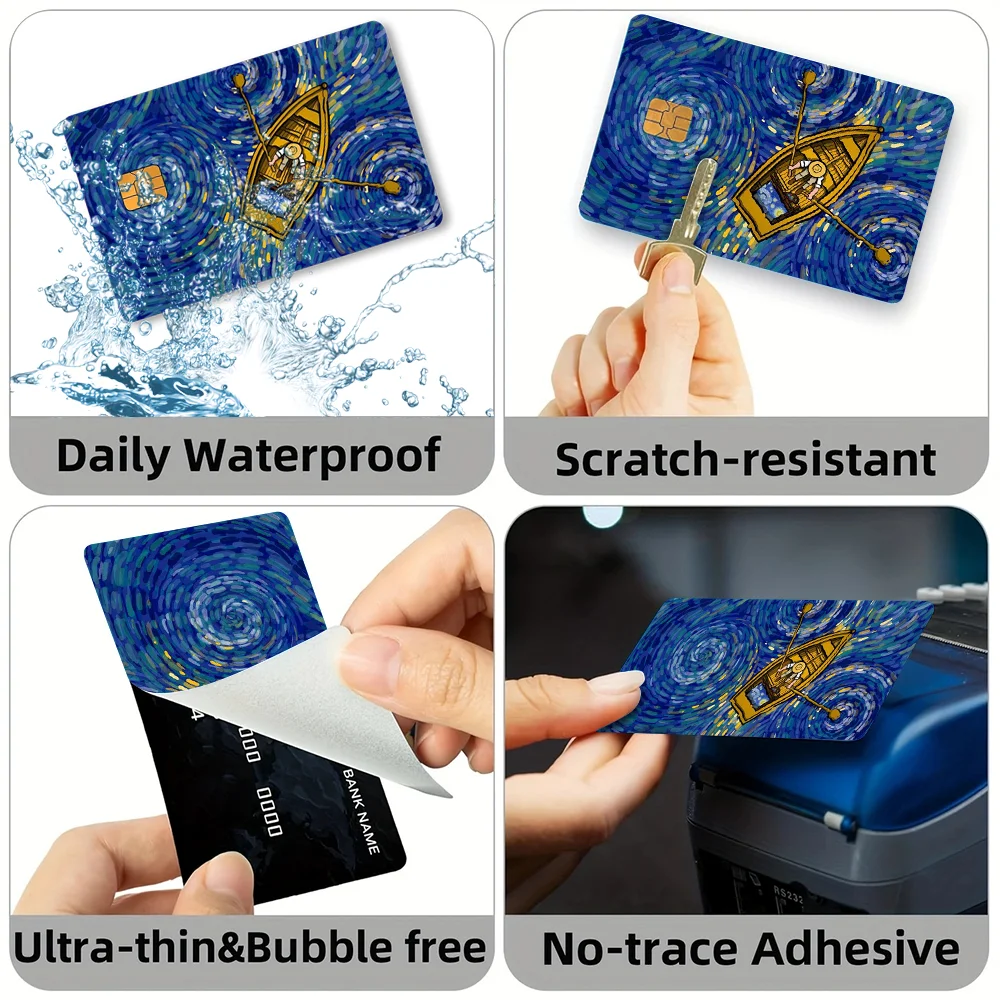 ذكر ستار RM K-Kim NAM JOONS بطاقة ملصقات بطاقة الائتمان DIY بطاقة حامي ملصقات مقاوم للماء غطاء الجلد فيلم #5