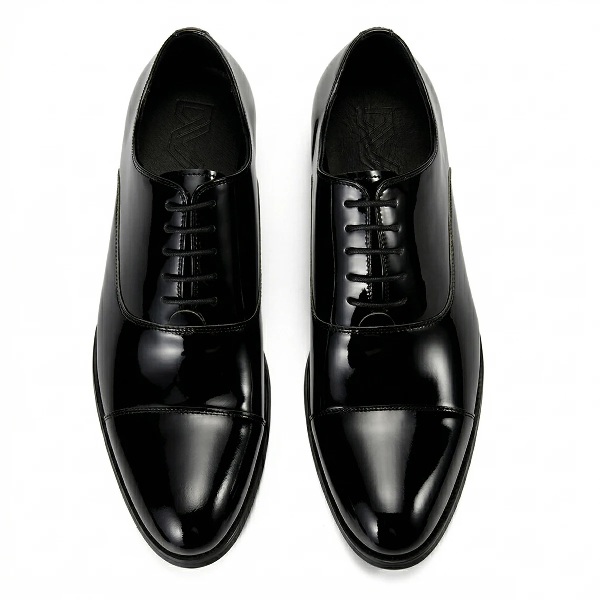 

Men's Genuine Leather Office Business Shoes Top Layer Cowhide Three Buckle Design Comfortable Work Footwear