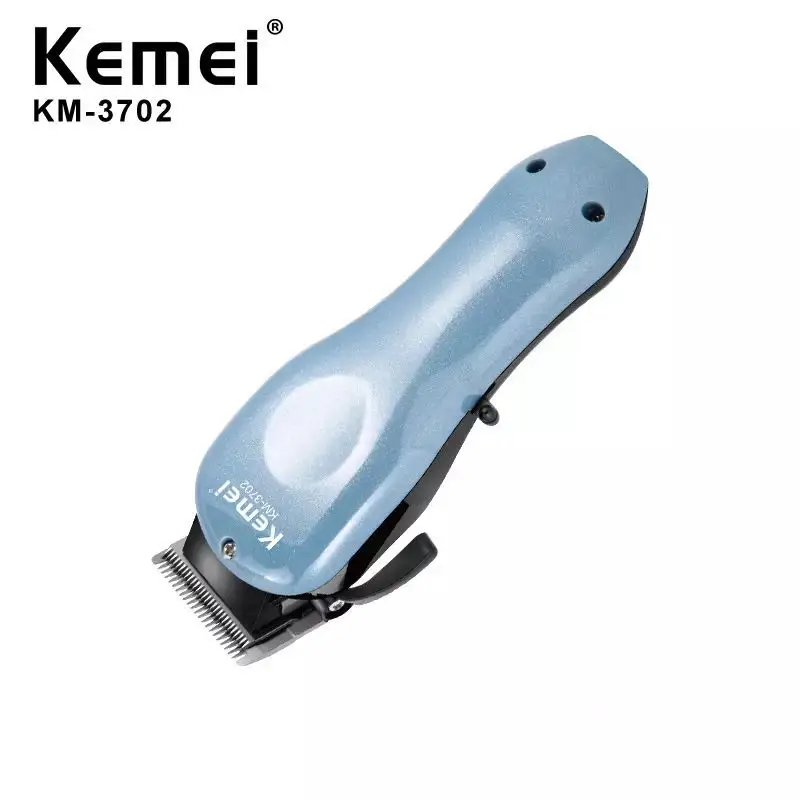 Kemei KM-3702-男性用のプロ用バリカン,USB充電器付き電気バリカン,ひげ剃り